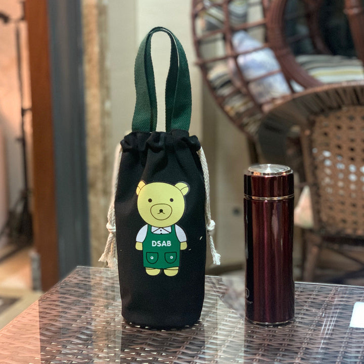 Kids' Cute Bear-Themed Water Bottle Sleeve Kalsten