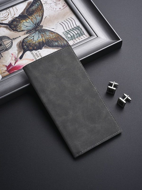 Elegant Long Leather Wallet Kalsten