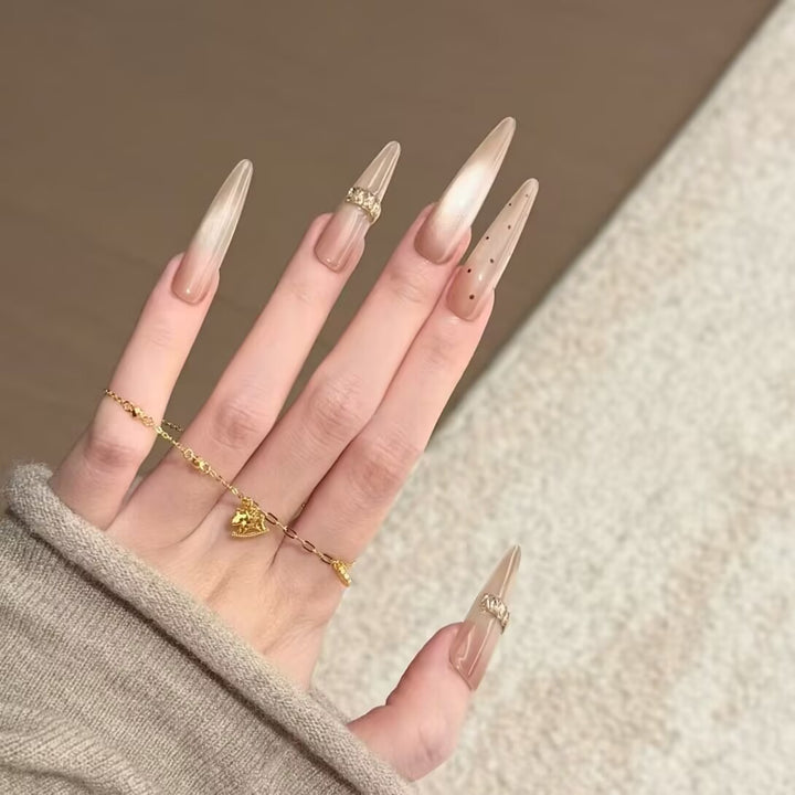Premium Stiletto Press-On Nail Extensions Kalsten