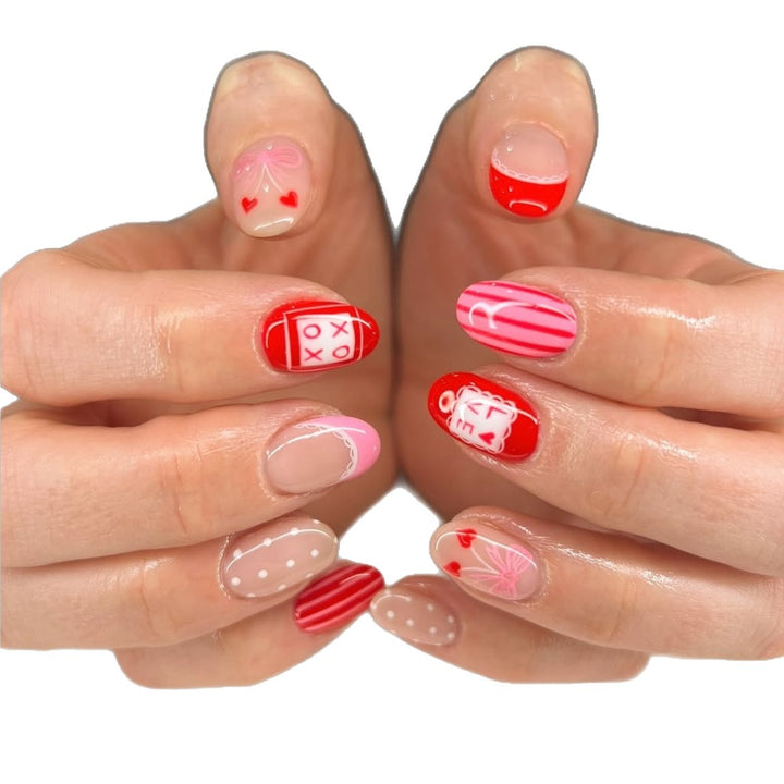 Festive Nail Art Design Kalsten