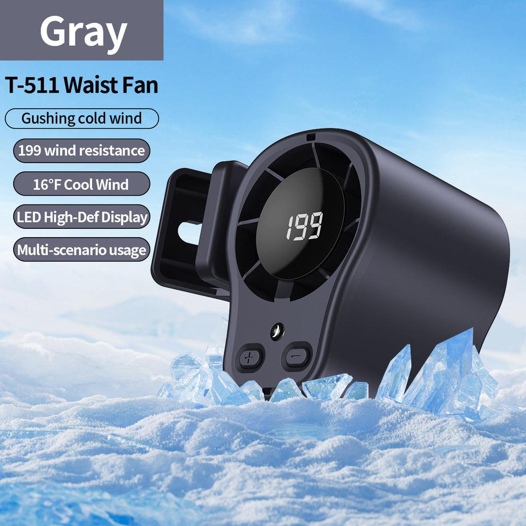 Unisex Waist-Mounted Cooling Fan Kalsten