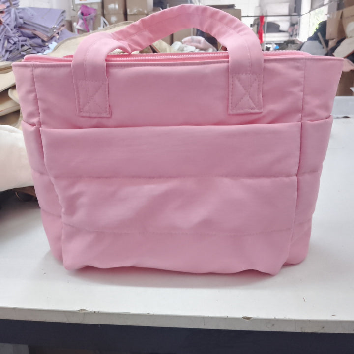 Stylish and Spacious Tote Bag with Insulated Inner Layer Kalsten