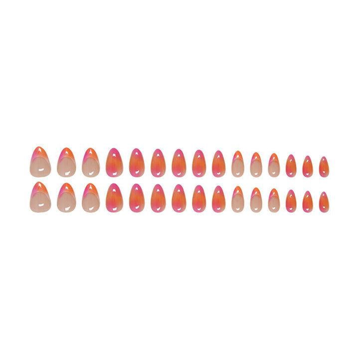 Ombre Pointed Nail Tips Kalsten