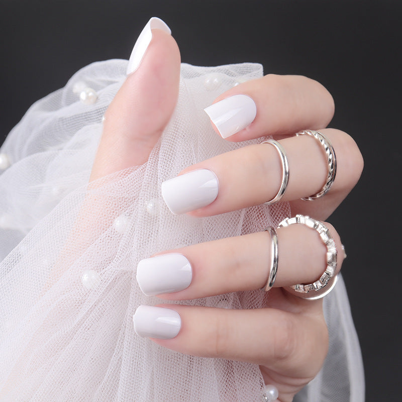 High-Gloss Square Press-On Nails Kalsten