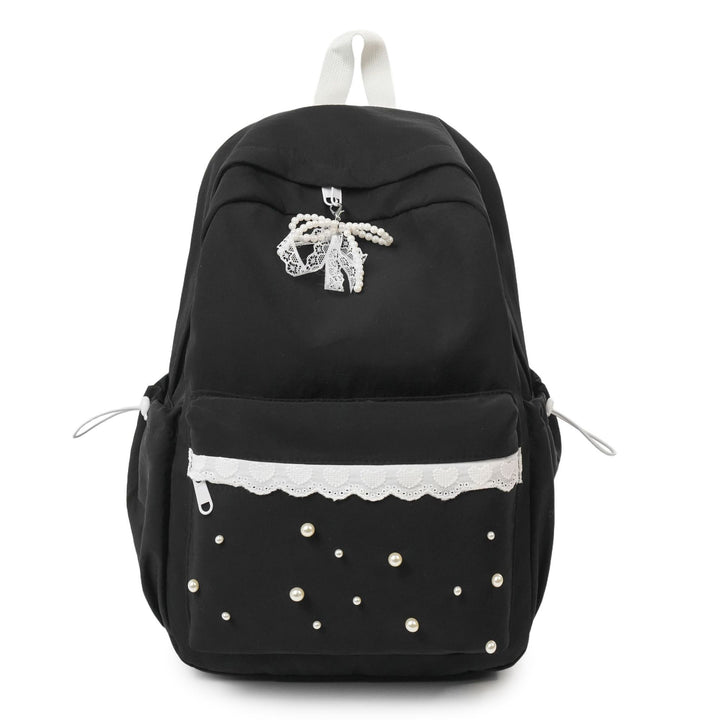 Backpack with elegant pearl applications and intricate design Kalsten