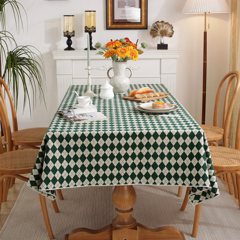 Decorative Geometric Pattern Tablecloth