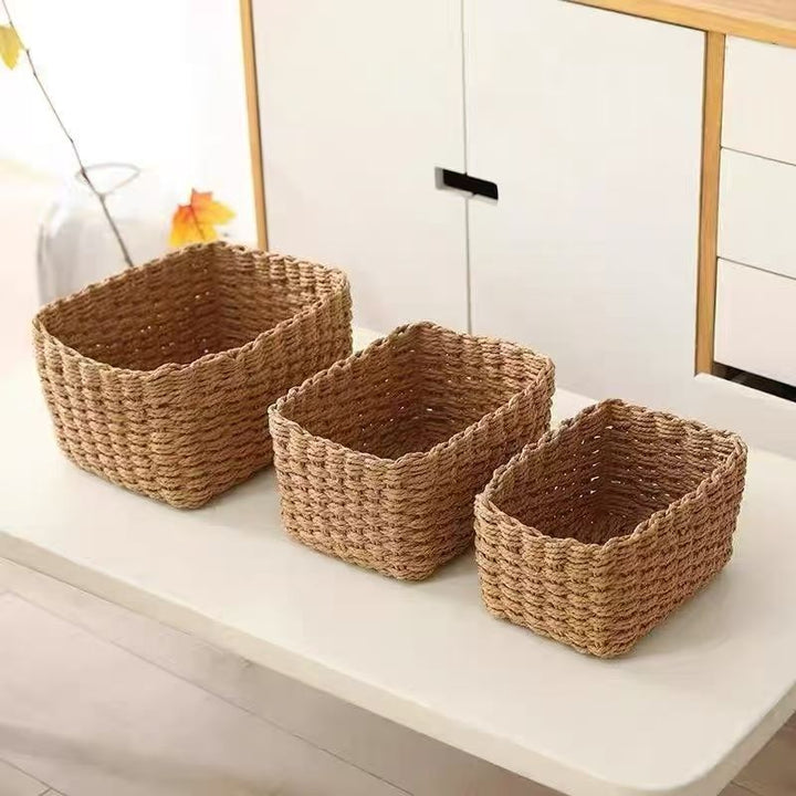 Natural Fiber Storage Baskets