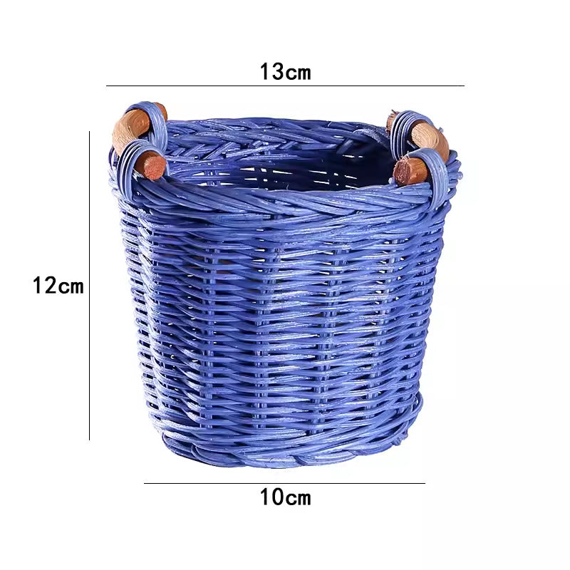 Unisex Decorative Plant Basket with Ergonomic Handles Kalsten