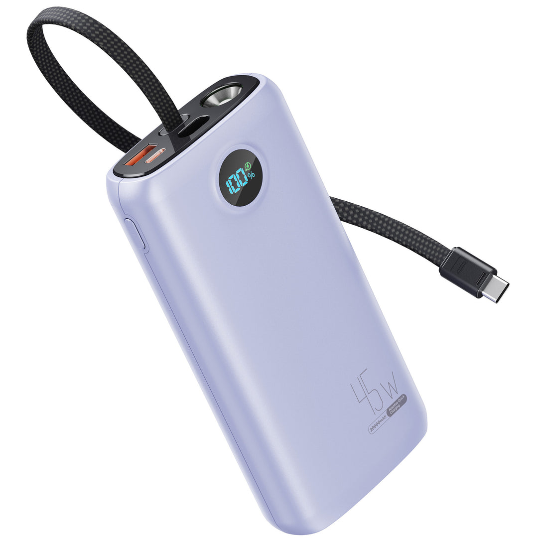 High-performance power bank with digital charging display and 45W fast charging function Kalsten
