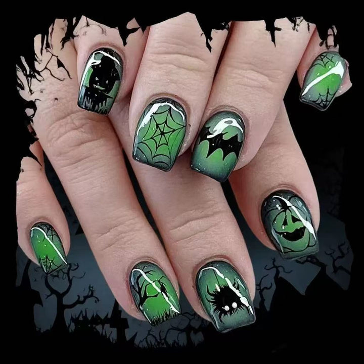 Halloween Nail Art Set with Creative 3D Designs Kalsten