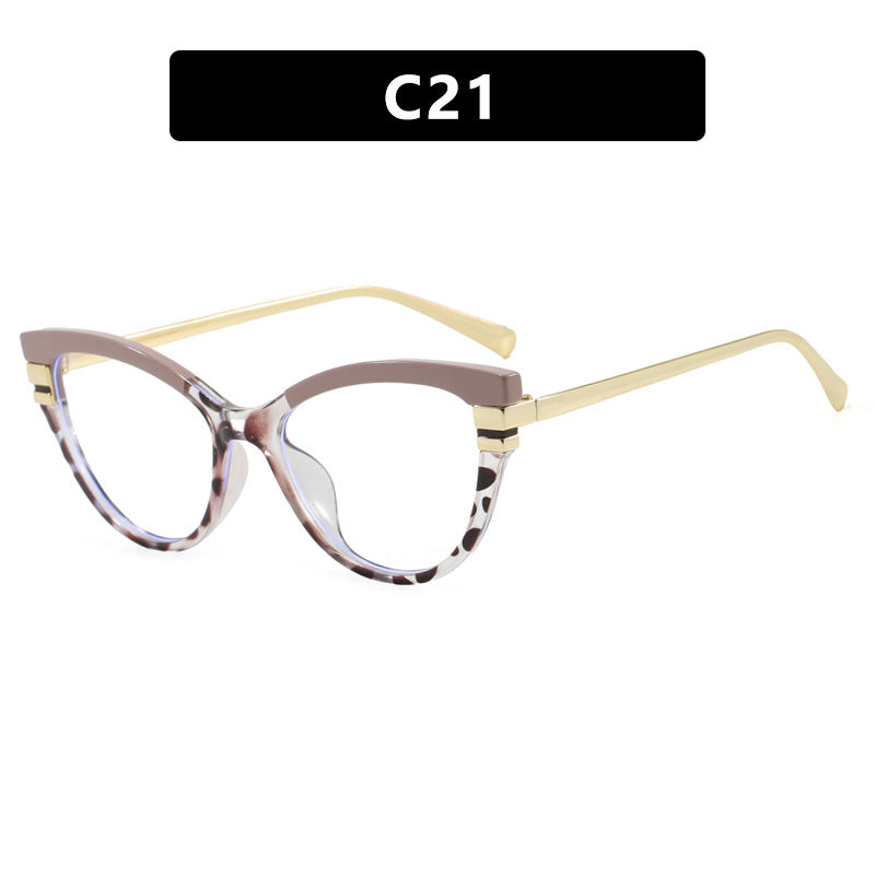 Ladies Cat-Eye Sunglasses with Elegant Metal Accents Kalsten