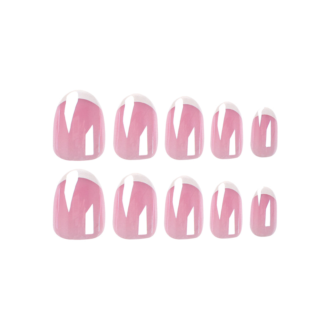 Exclusive Nail Art with Elegant French Tip Kalsten