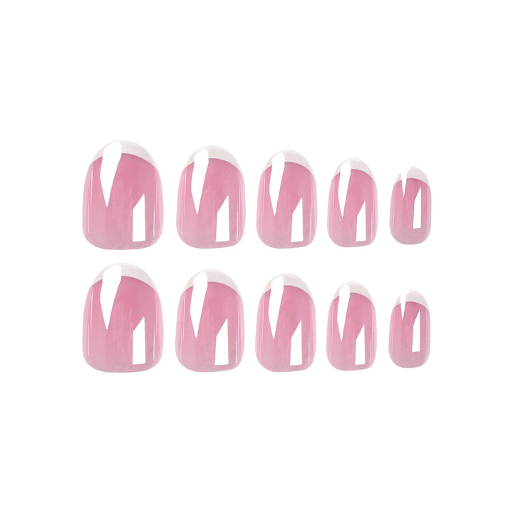 Exclusive Nail Art with Elegant French Tip Kalsten