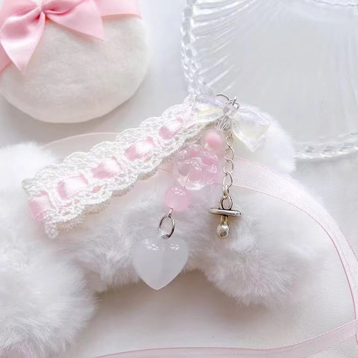 Decorative Heart Charm Keychain Kalsten