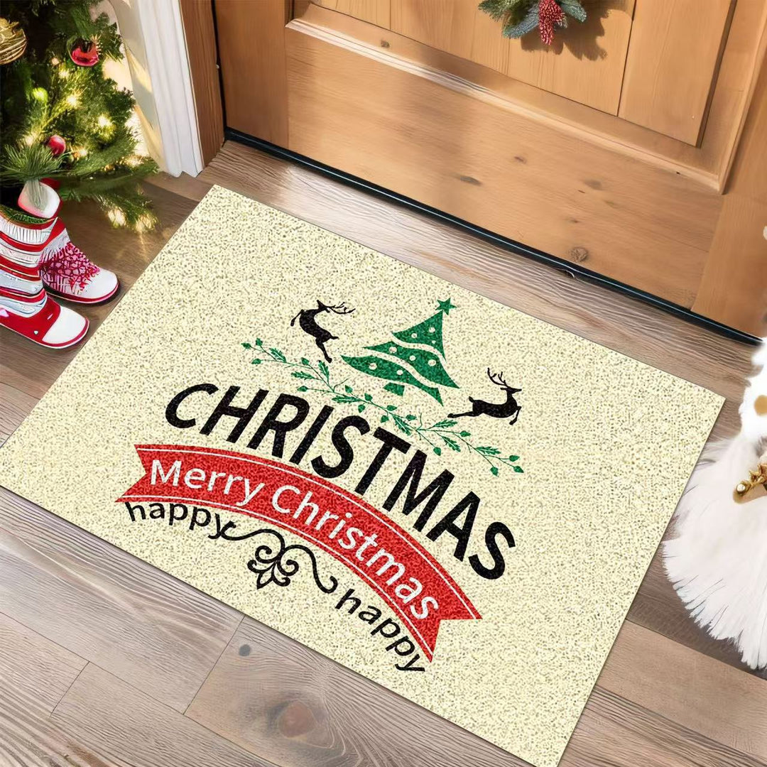 Festive Holiday-Themed Door Mat Kalsten