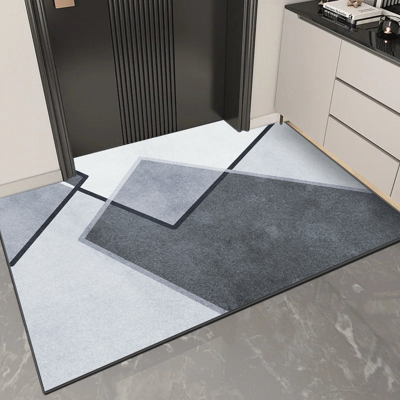 Decorative Half-Circle Entrance Mat