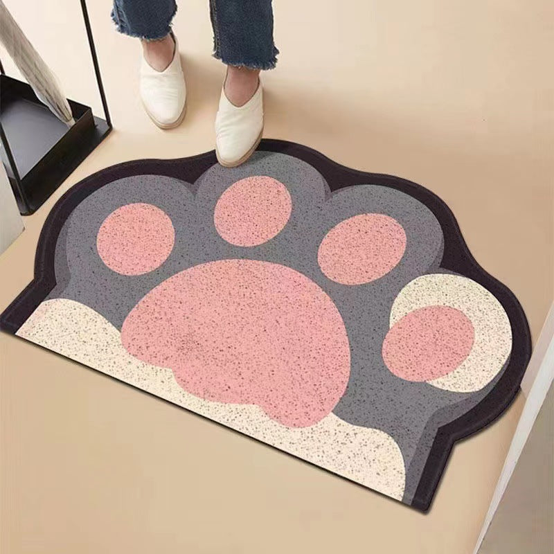 Cute Animal Paw Print Bath Mat Kalsten