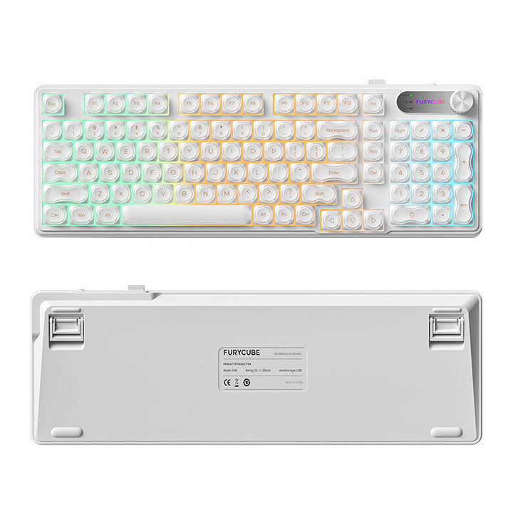 Retro Round-Key Mechanical Keyboard Kalsten