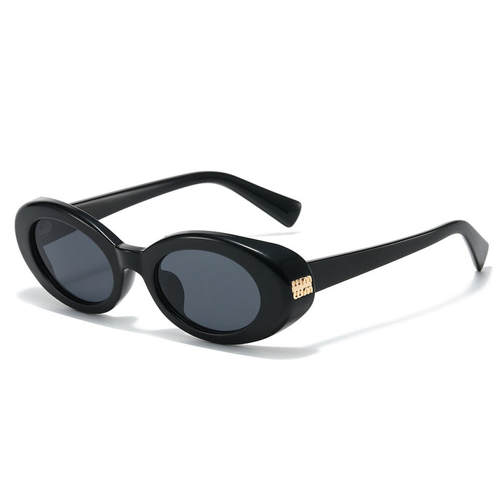 Statement Oval Frame Sunglasses Kalsten