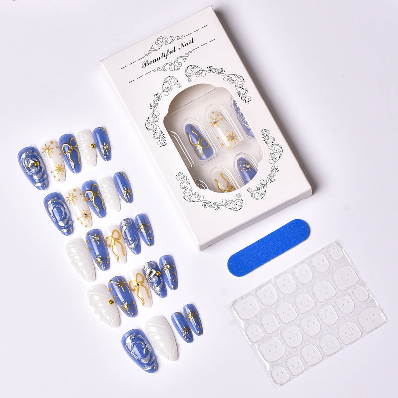 Artfully designed nail set Kalsten