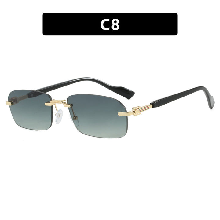 Women's sunglasses with elegant metal frame and stylish wood details Kalsten