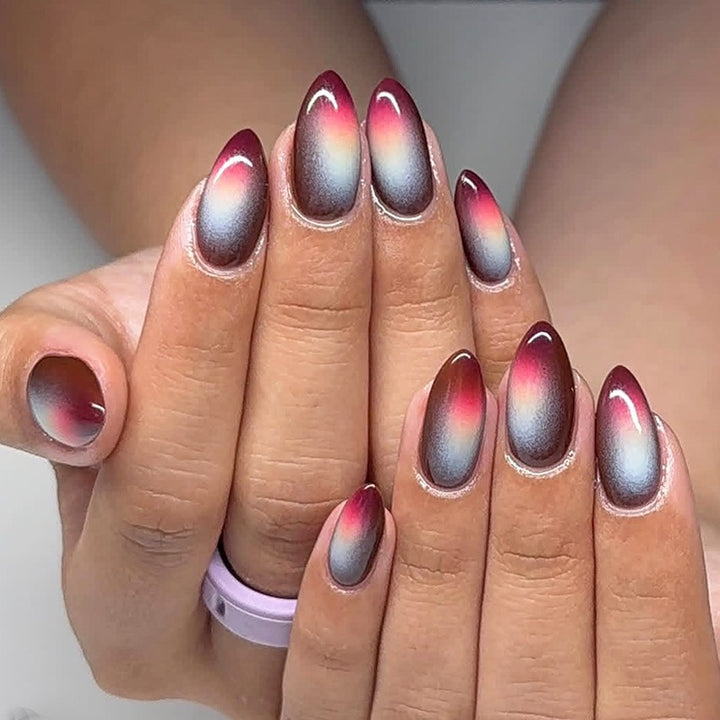 Artificial Stiletto Nails with Ombre Effect Kalsten