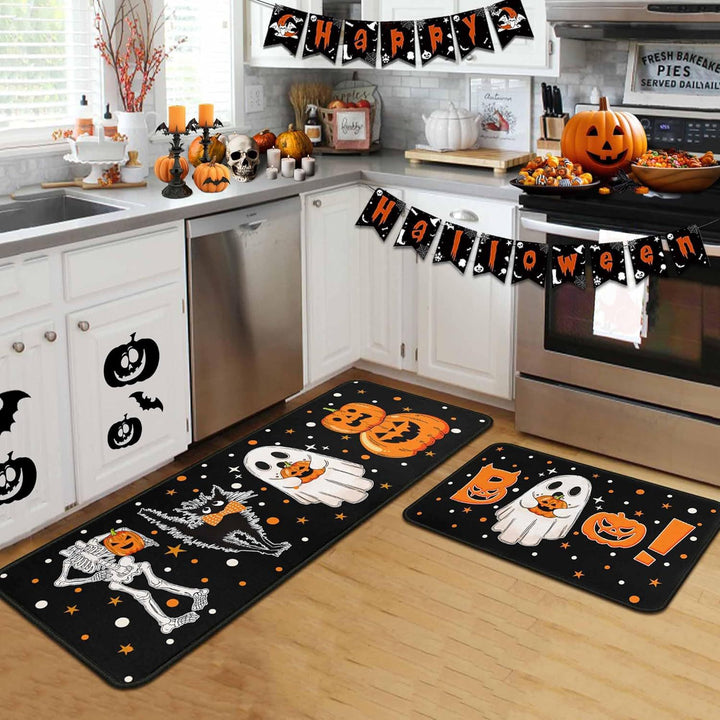 Halloween-Themed Decorative Floor Mat