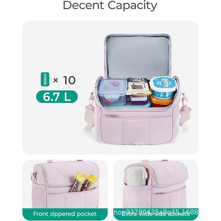 Quilted Lunch Box Cooler Bag Kalsten