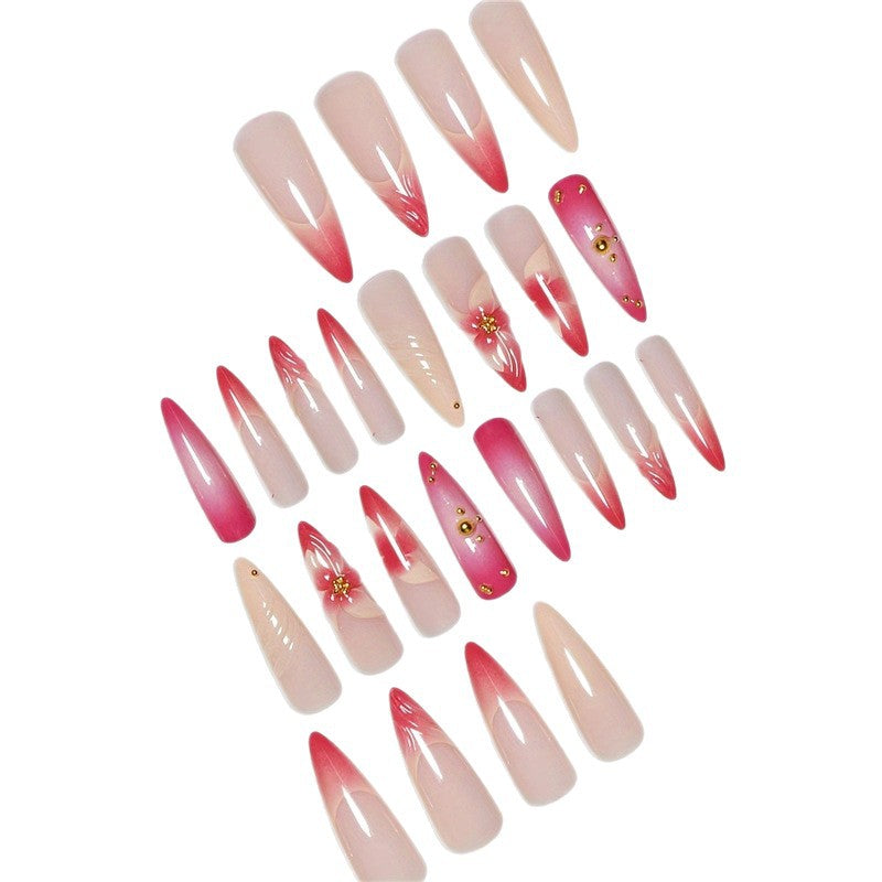 Artistic Floral Nail Art Design Kalsten