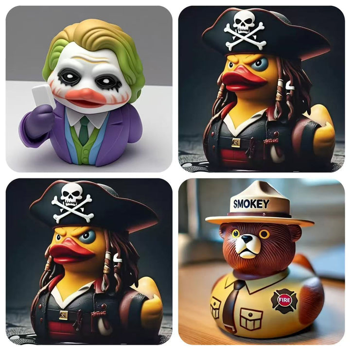 Pirate Rubber Duck Figure Kalsten