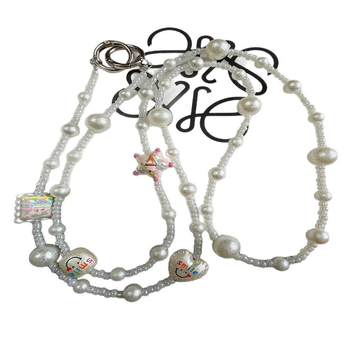 Decorative Pearl Charm Eyewear Chain Kalsten