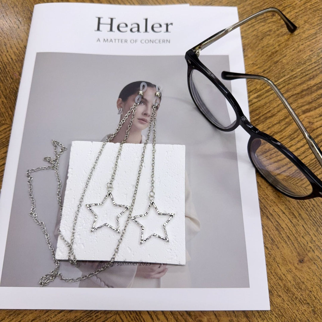 Star-Shaped Drop Earrings Kalsten