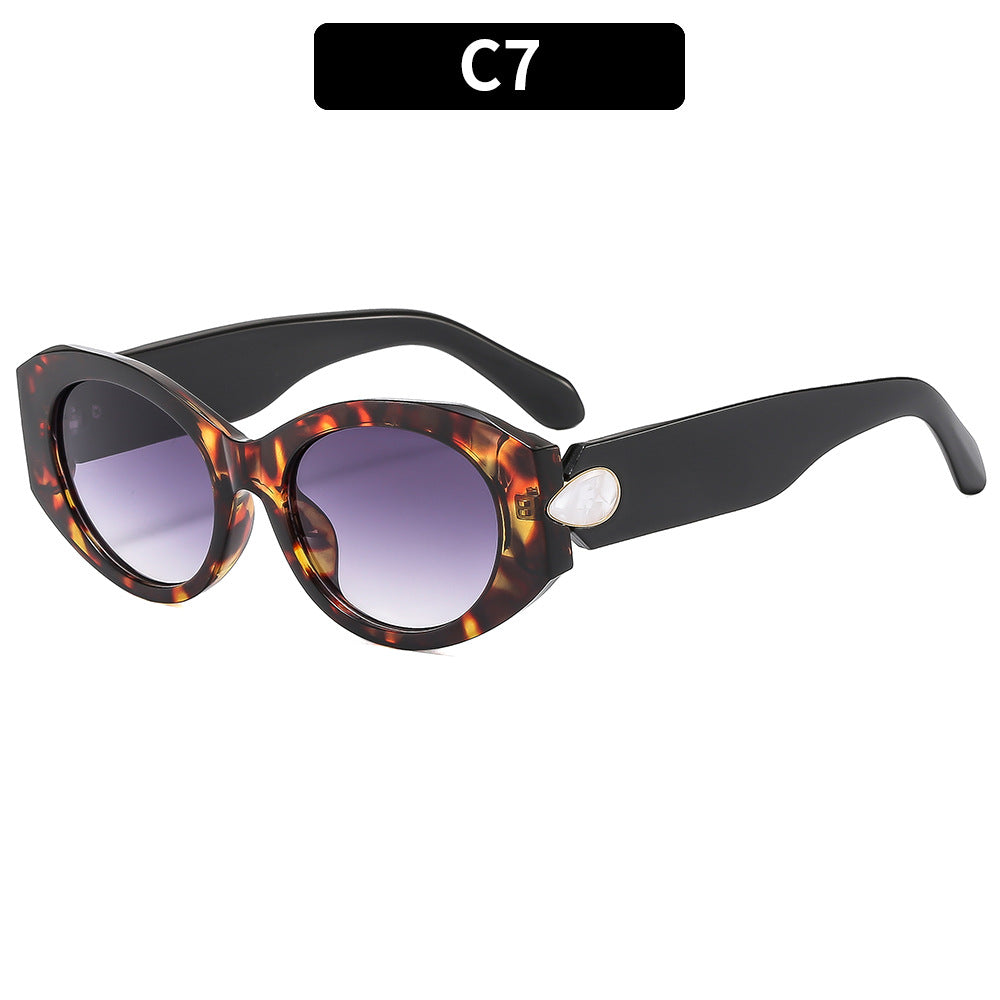 Artistic Statement Cat-Eye Sunglasses