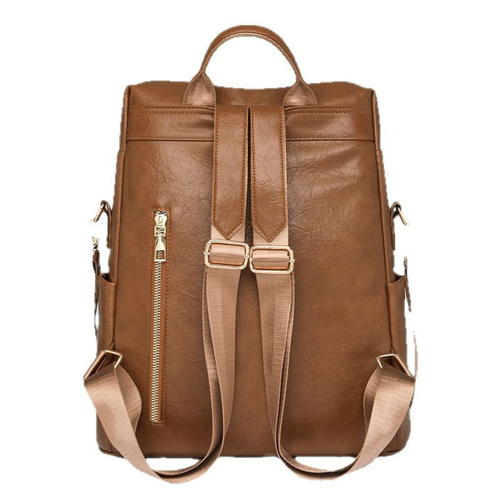 Versatile Leather Backpack Kalsten