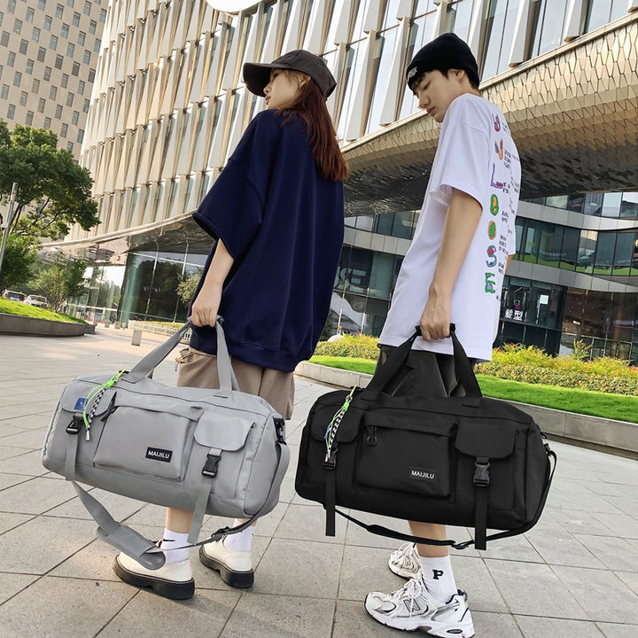 Versatile Multi-Pocket Sports Duffel Bag Kalsten