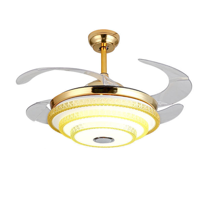 Contemporary Ceiling Fan Light Fixture