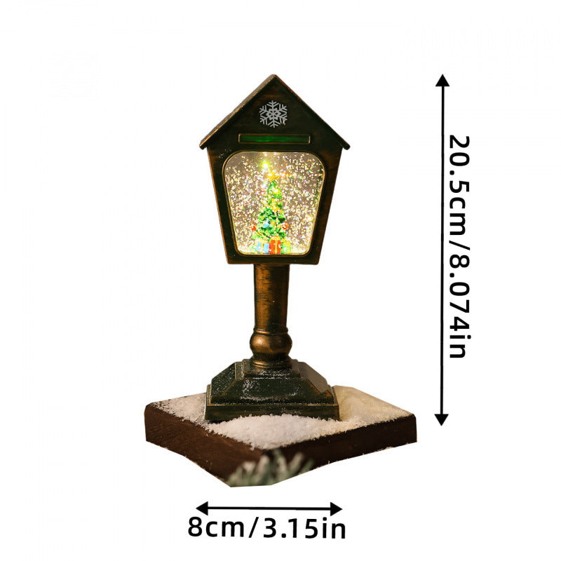 Illuminated Christmas lantern Kalsten