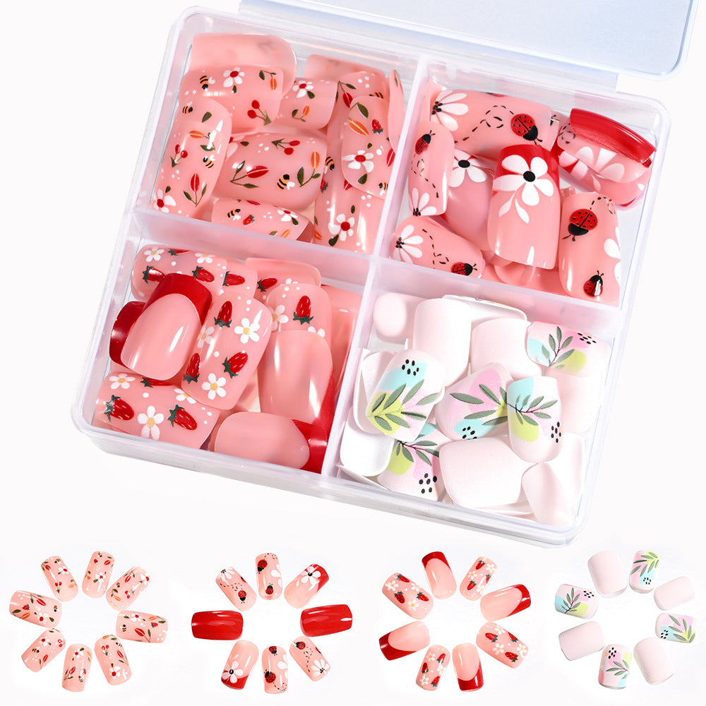 Artistic Themed Press-On Nail Collection Kalsten
