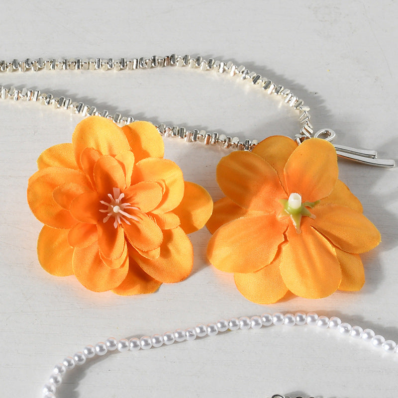 Elegant Floral Hair Clips