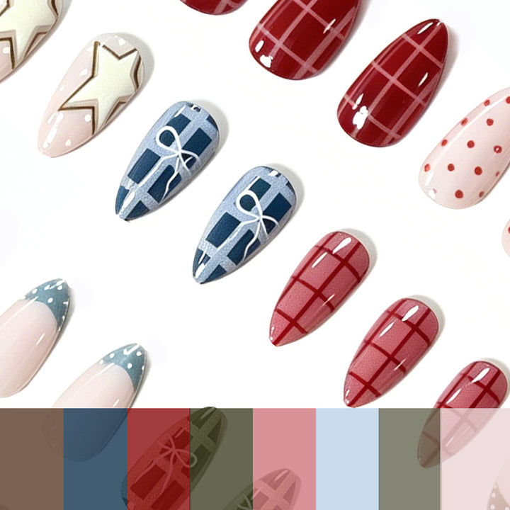 Artistic Themed Nail Extensions Kalsten