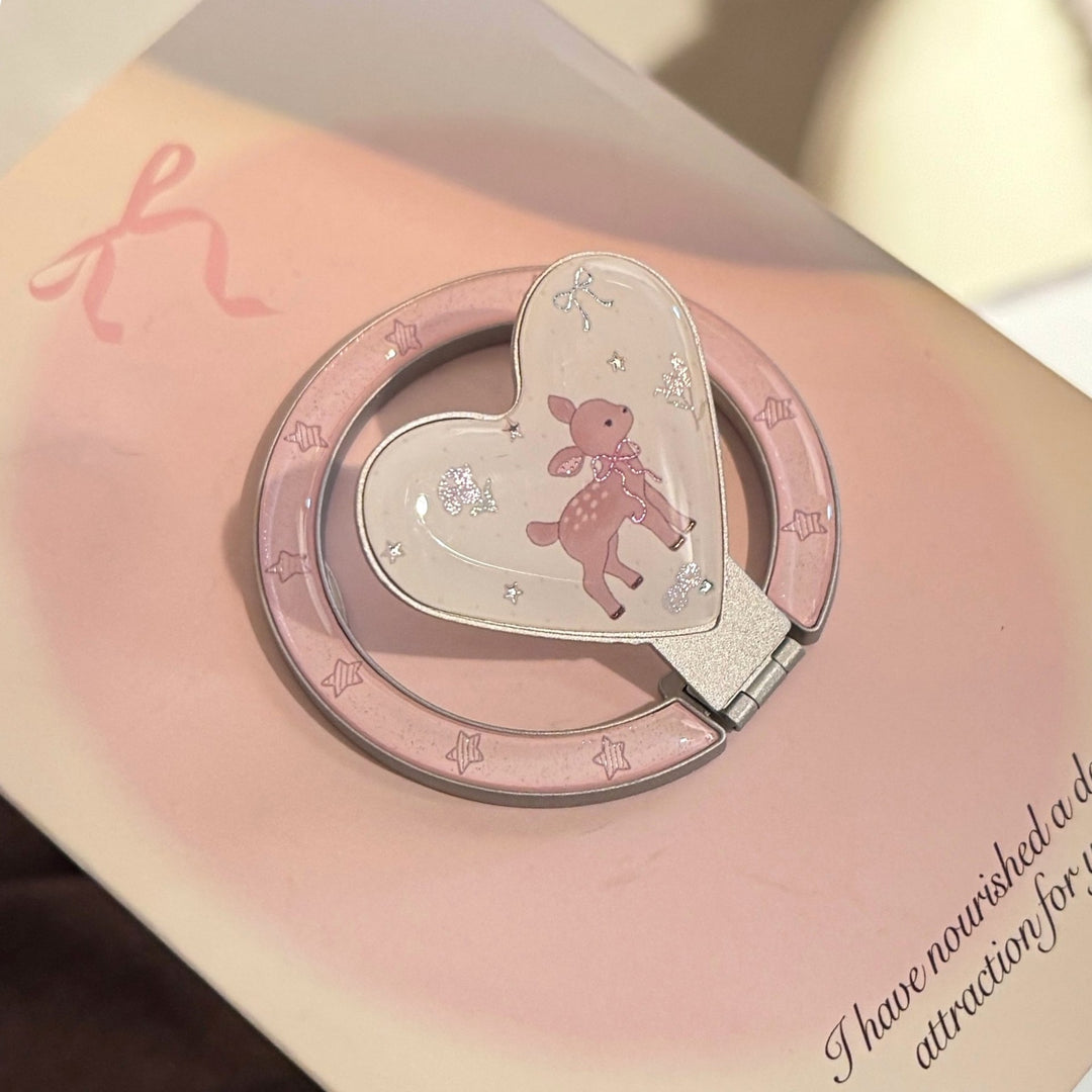 Hand mirror in heart-shaped design Kalsten