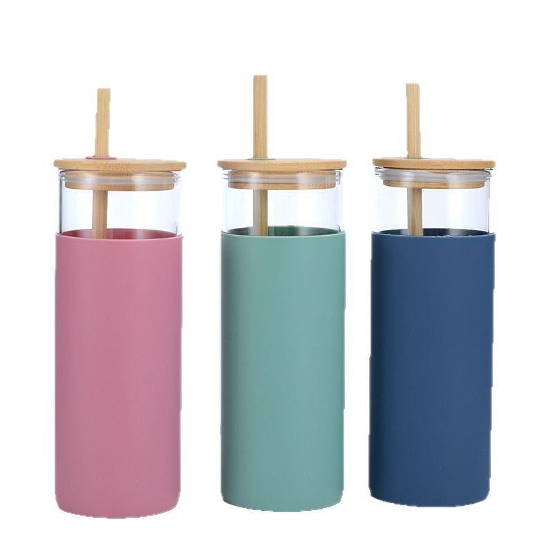 Ladies stylish drinking cup with bamboo lid Kalsten