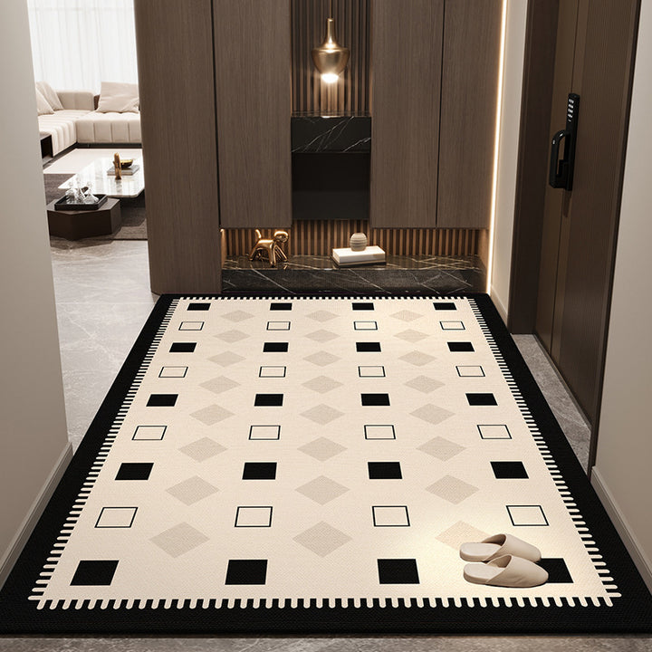Modern Geometric Patterned Area Mat