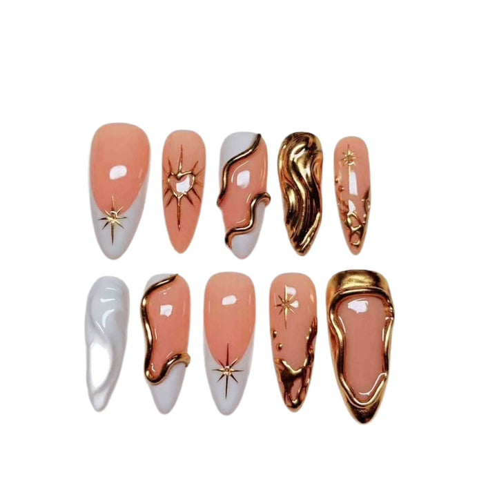 Elegant Decorative Nail Enhancements Kalsten
