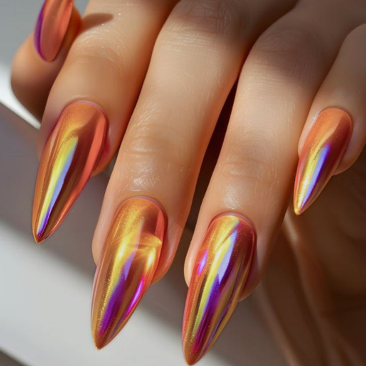Premium Glossy Gel Press-On Nails Kalsten