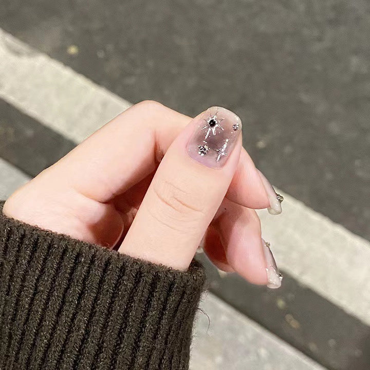 Elegant Glitter Nails Kalsten