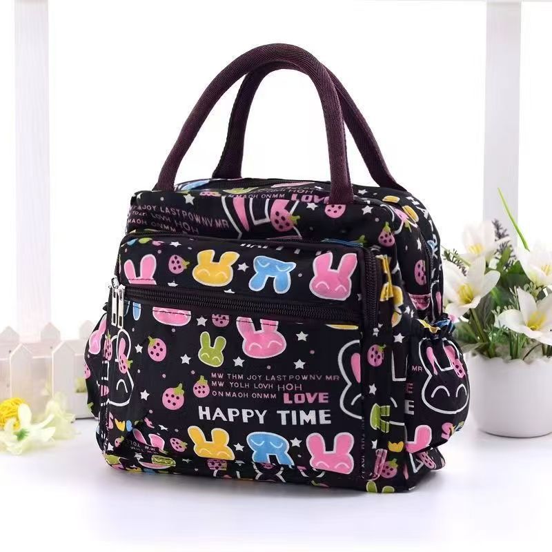 Cute Cat Print Handbag Kalsten