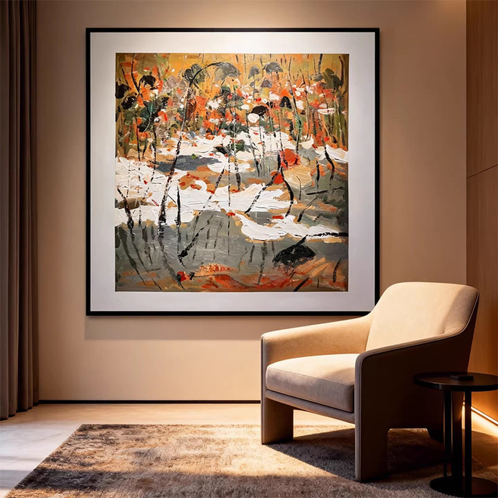 Artistic Textured Canvas Wall Art