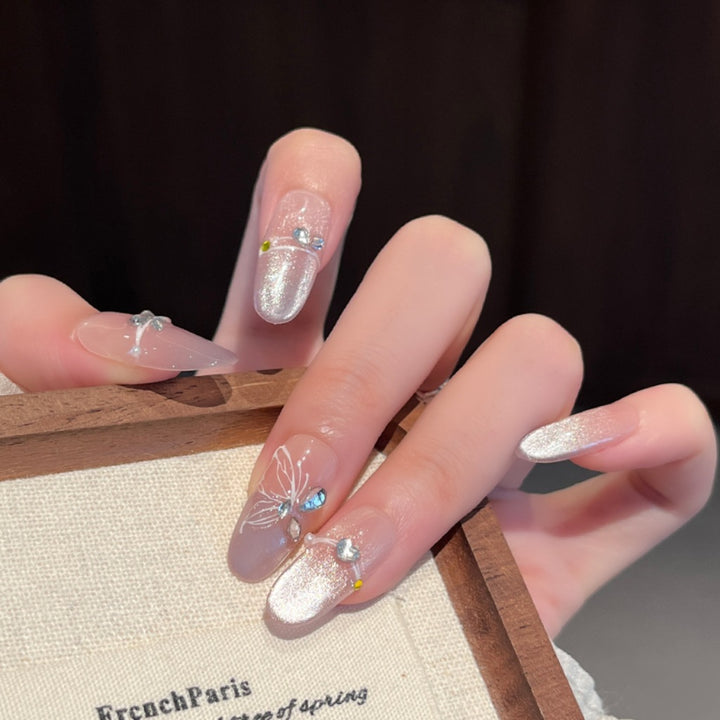 Decorative 3D Embellished Nail Extensions Kalsten