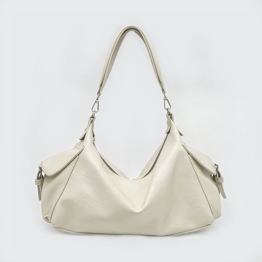 Luxurious Slouchy Leather Shoulder Bag